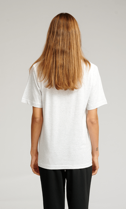Oversized T-shirt - Lichtgrijs gemêleerd - Image 4