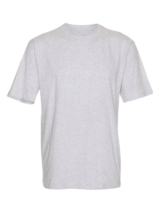 Oversized T-shirt - Lichtgrijs gemêleerd - Image 5