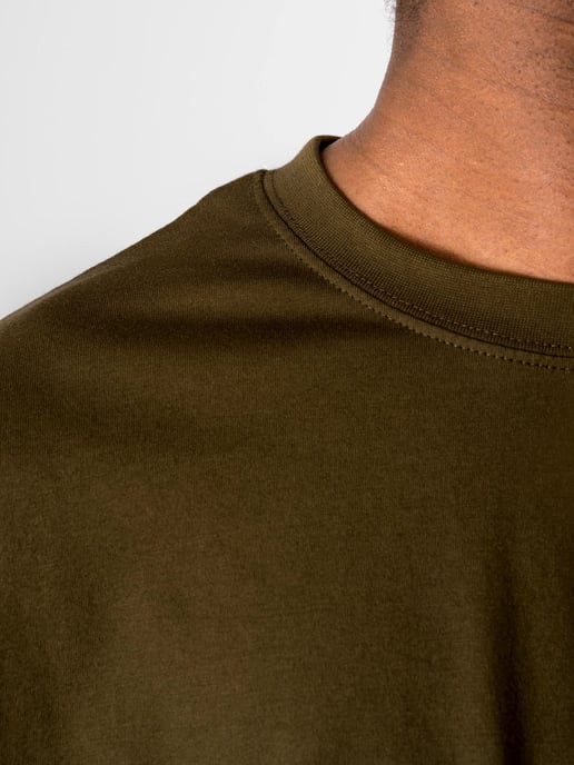 Oversized T-shirt - Olive - Image 4