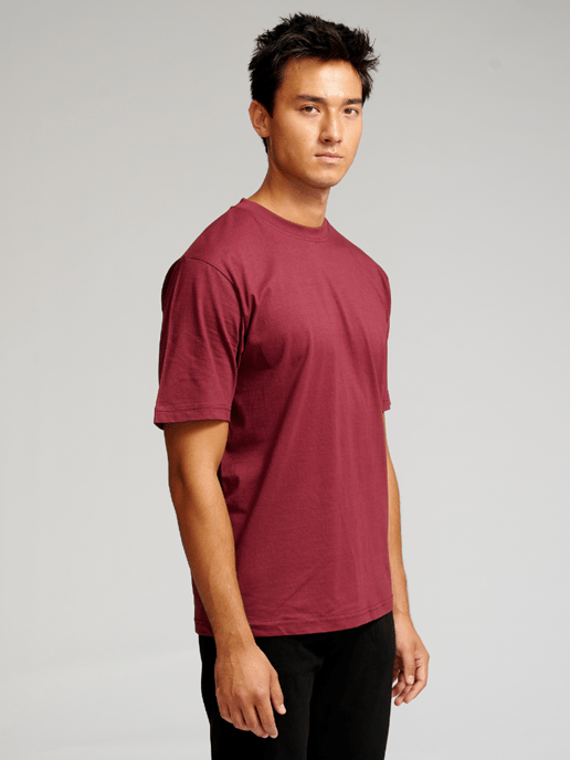 Oversized T-shirt - Bordeaux - Image 2