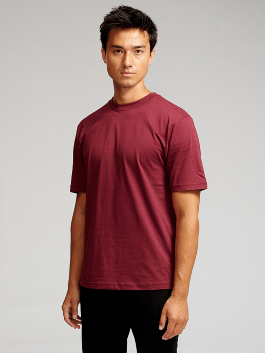 Oversized T-shirt - Bordeaux - Image 3