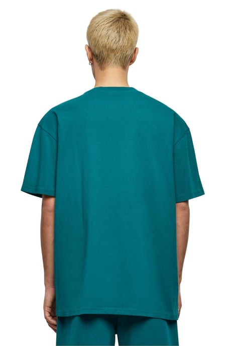Zwaar oversized T-shirt - Zachte Salvia - Image 2