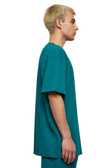 Zwaar oversized T-shirt - Zachte Salvia - Image 3