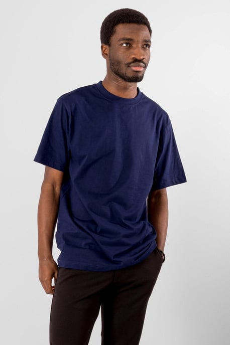 Oversized T-shirt - Kobaltblauw - Image 3