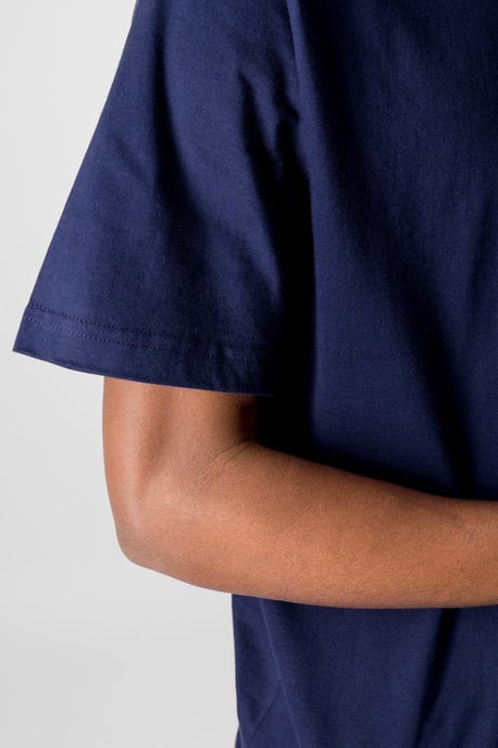 Oversized T-shirt - Kobaltblauw - Image 5