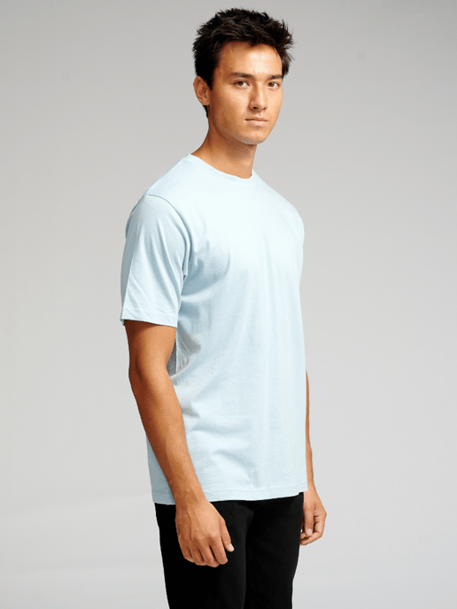 Oversized T-shirt - Hemelsblauw - Image 2