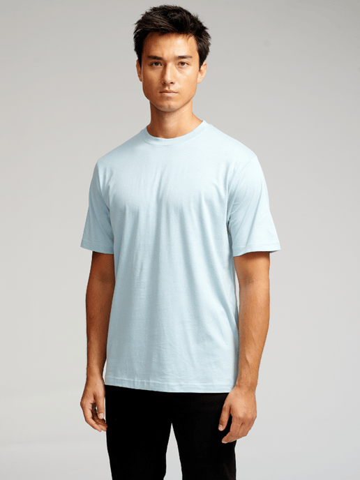 Oversized T-shirt - Hemelsblauw - Image 3