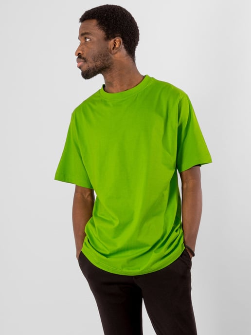 Oversized T-shirt - Limoengroen - Image 3