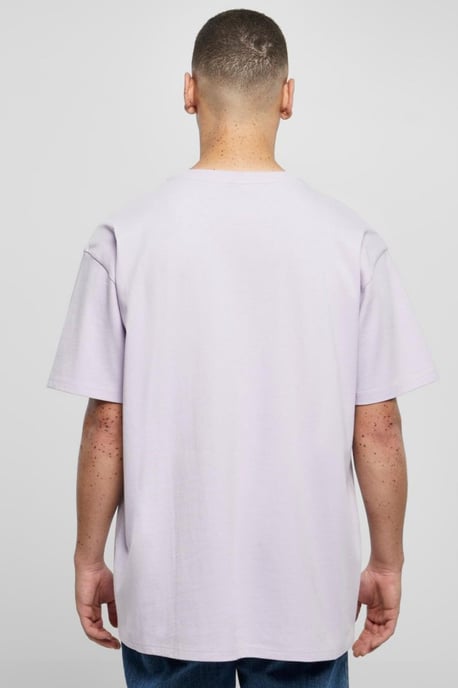 Zwaar oversized T-shirt - Lila - Image 2