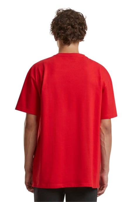 Zwaar oversized T-shirt - City Red - Image 2