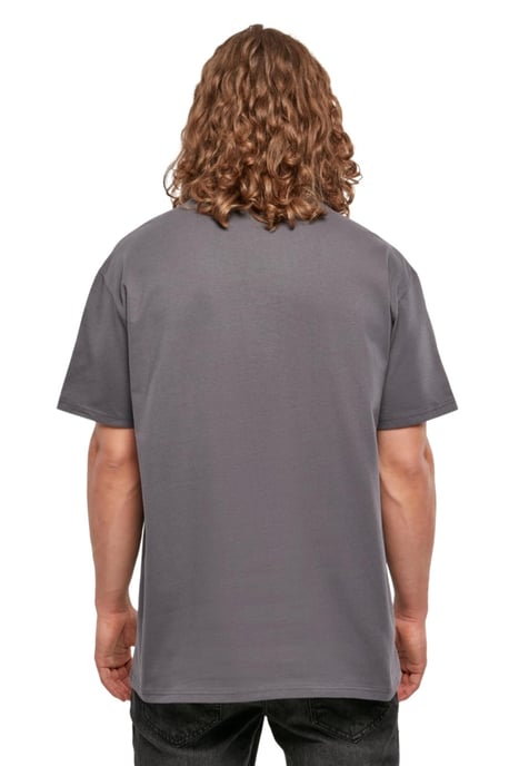 Zwaar oversized T-shirt - Donkergrijs - Image 2