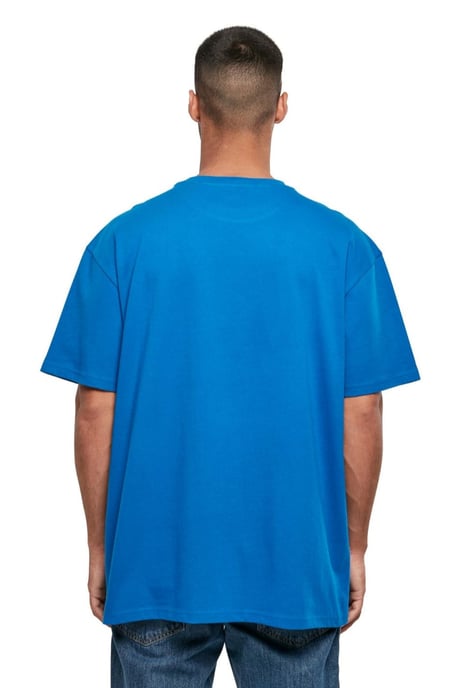 Zwaar oversized T-shirt - Kobaltblauw - Image 2