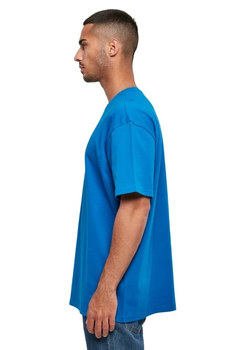 Zwaar oversized T-shirt - Kobaltblauw - Image 3