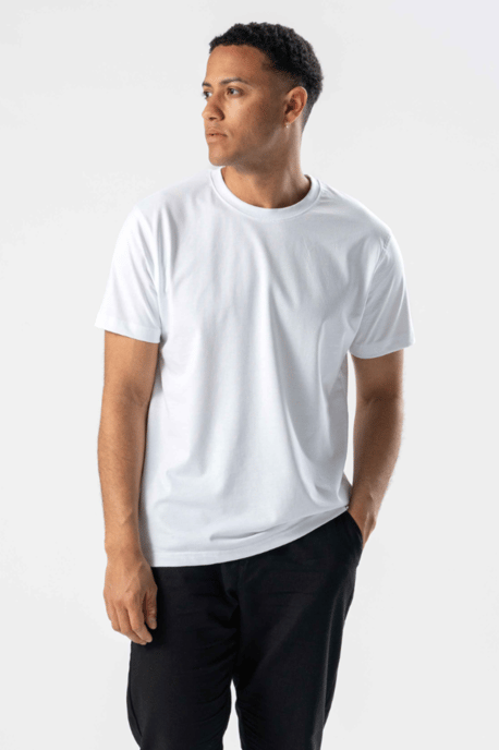 Normaal T-shirt - Wit - Image 2
