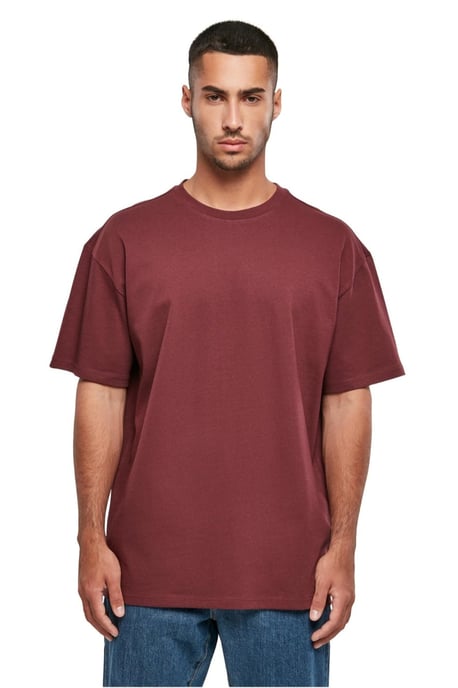 Heavy Oversized T-shirt - Cherry - Image 1