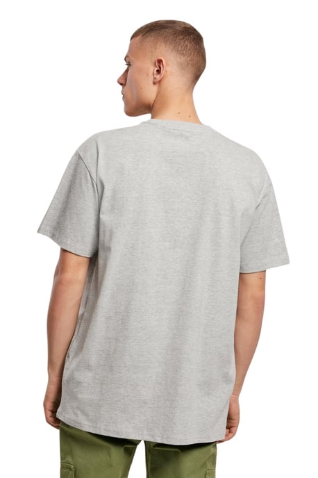 Zwaar oversized T-shirt - grijs - Image 2