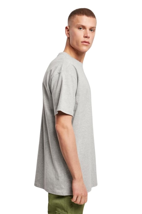Zwaar oversized T-shirt - grijs - Image 3