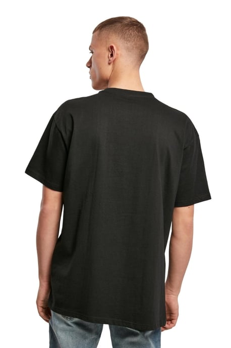 Zwaar oversized T-shirt - Zwart - Image 2