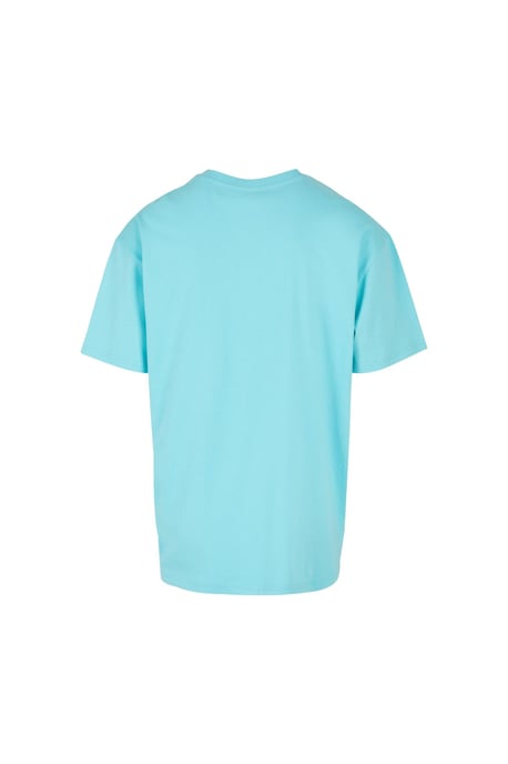 Zwaar oversized T-shirt - Berylblauw - Image 2