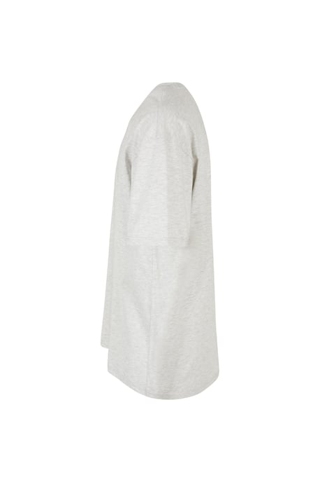 Zwaar oversized T-shirt - lichtgrijs - Image 3