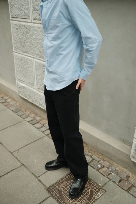 Baggy jeans - zwarte denim - Image 4