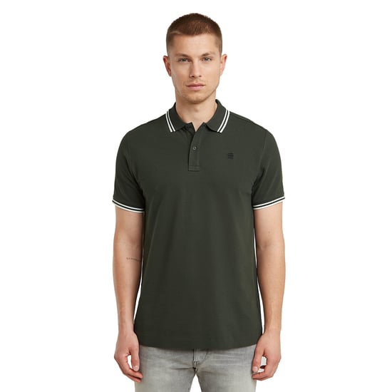G Star Raw Dunda Slim Stripe Polo Polo Shirt - Image 3