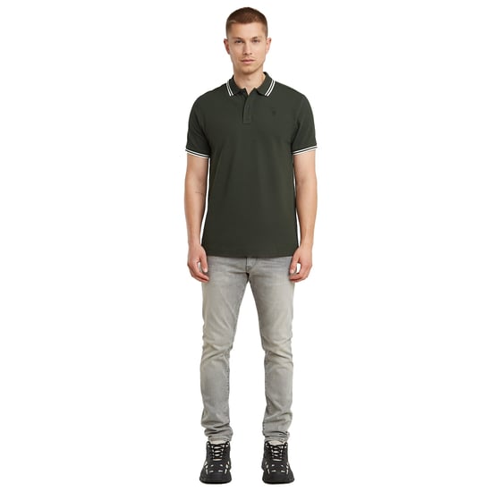 G Star Raw Dunda Slim Stripe Polo Polo Shirt - Image 5