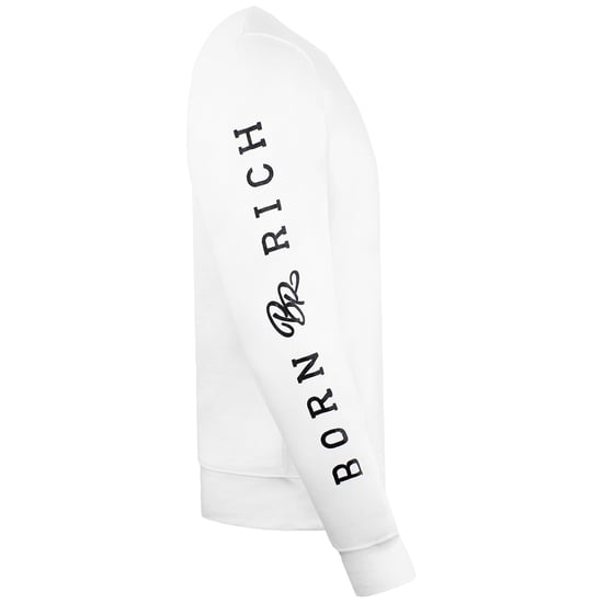 Born Rich Elvan Crew Mens White Tracksuit - Image 3