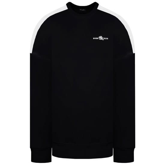 Born Rich Rimel Crew Mens Black Tracksuit - Image 2