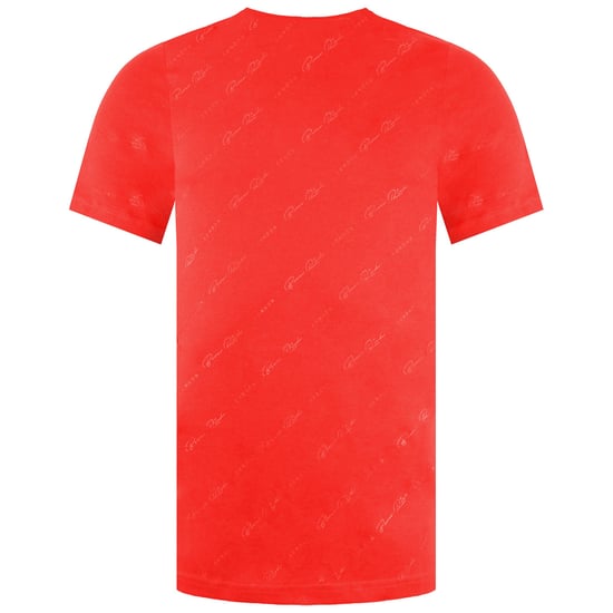Born Rich Skript Mens Red T-Shirt - Image 2