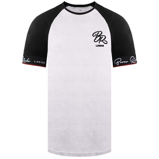 Born Rich Aden Mens Light Grey T-Shirt - Image 1