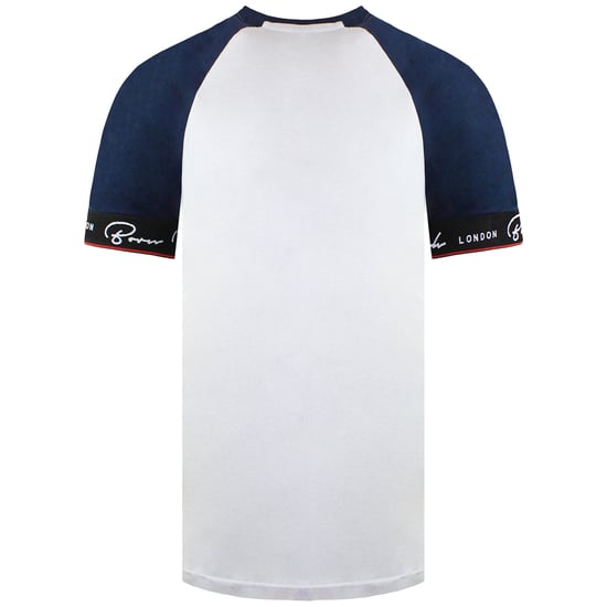Born Rich Aden Mens Light Blue T-Shirt - Image 2