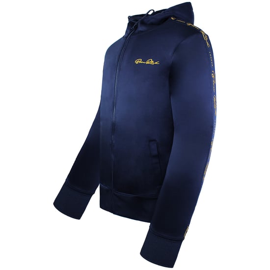 Born Rich Daprela Mens Navy Track Jacket - Image 2
