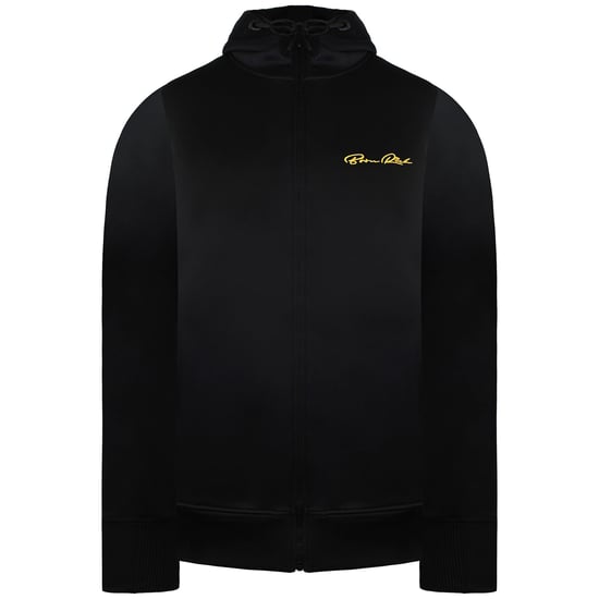 Born Rich Daprela Mens Black Track Jacket - Image 1