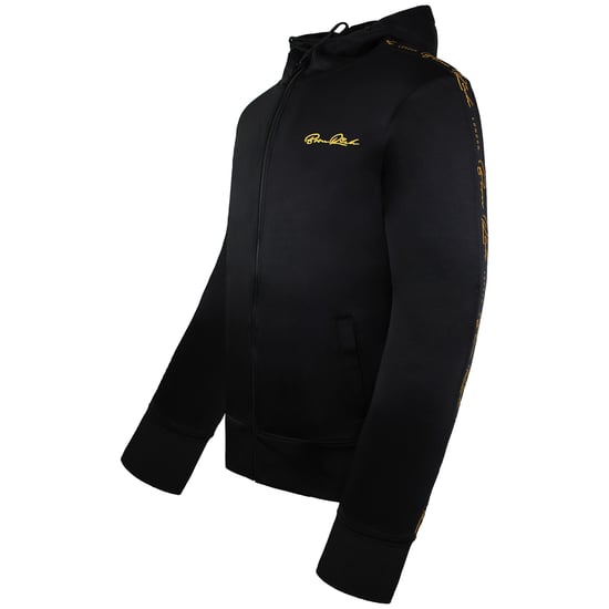 Born Rich Daprela Mens Black Track Jacket - Image 2