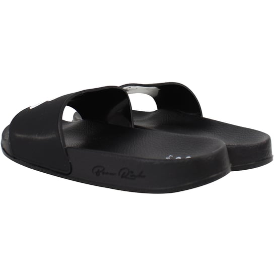 Born Rich Barreca Mens Black/White Sliders - Image 3