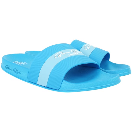 Born Rich Aurelio Mens Turquoise Sliders - Image 2