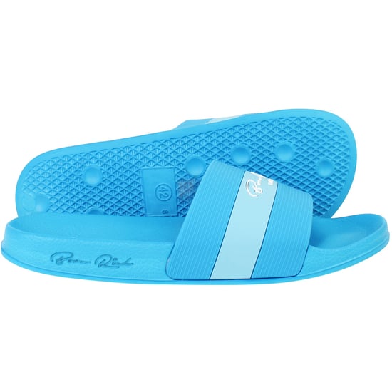 Born Rich Aurelio Mens Turquoise Sliders - Image 4