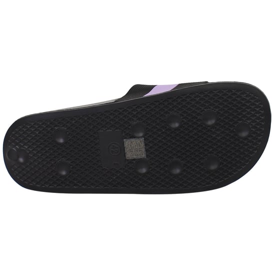 Born Rich Aurelio Mens Black/Purple Sliders - Image 5