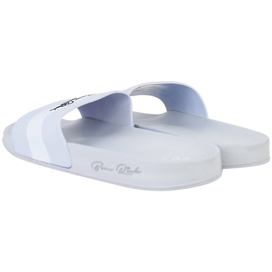 Born Rich Aurelio Mens Light Blue Sliders - Image 3