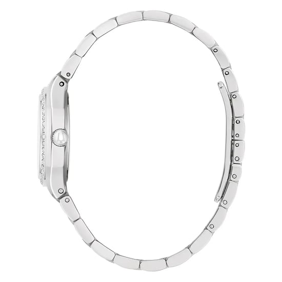 Bulova Surveyor Dames Horloge Zilverkleurig 96R246 - Image 2