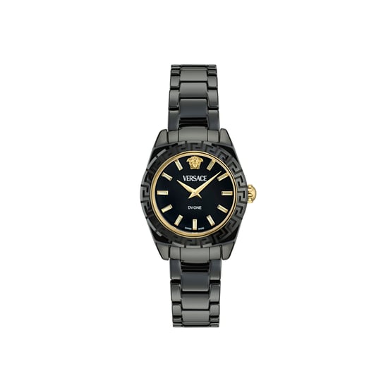 Versace Dv One Mini Dames Zwarte Horloge VE9F00124 - Image 1
