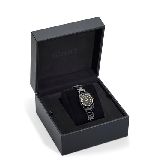 Versace Dv One Mini Dames Zwarte Horloge VE9F00124 - Image 3