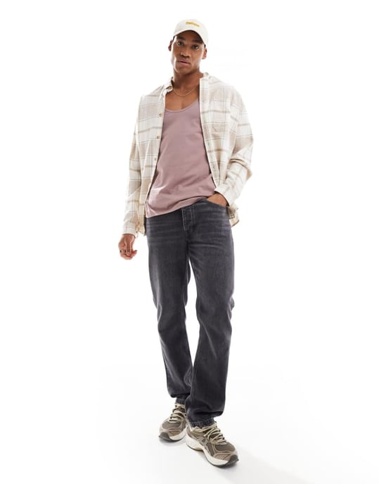 ASOS DESIGN vest in dusty pink - Image 4