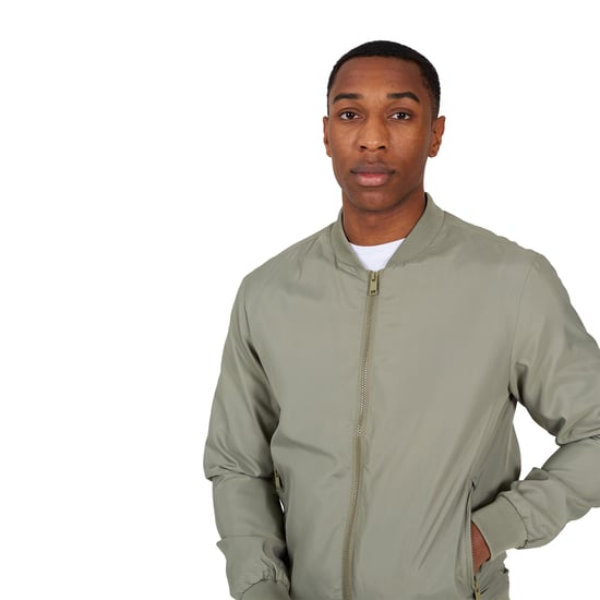 Brave Soul Mens Bomber Jacket Long Sleeve - Image 2