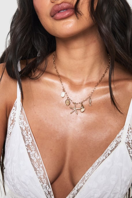 Ocean Charm Necklace - Image 1