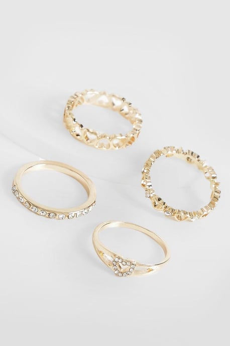 Heart Detail Multi Ring Pack - Image 1
