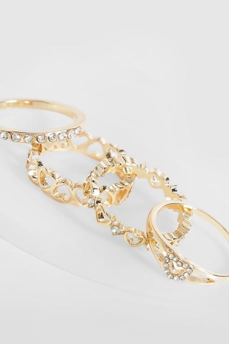 Heart Detail Multi Ring Pack - Image 2