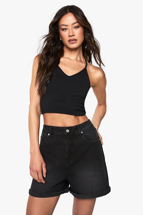 Tall Denim Mom Short - Image 1