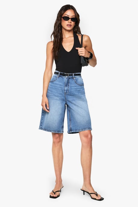 Tall Denim Jort - Image 3